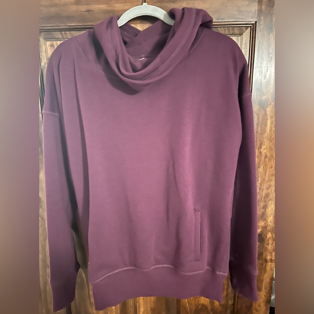 Zyia Oh So Soft Hoodie, Women’s Small. Plum.